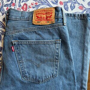 Levi 550 Jeans Light Wash Mens